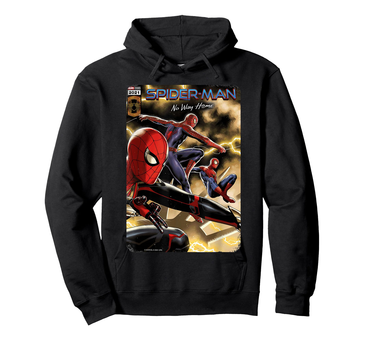 Marvel Spider-Man: No Way Home Spider-Men comic cover T-Shirt