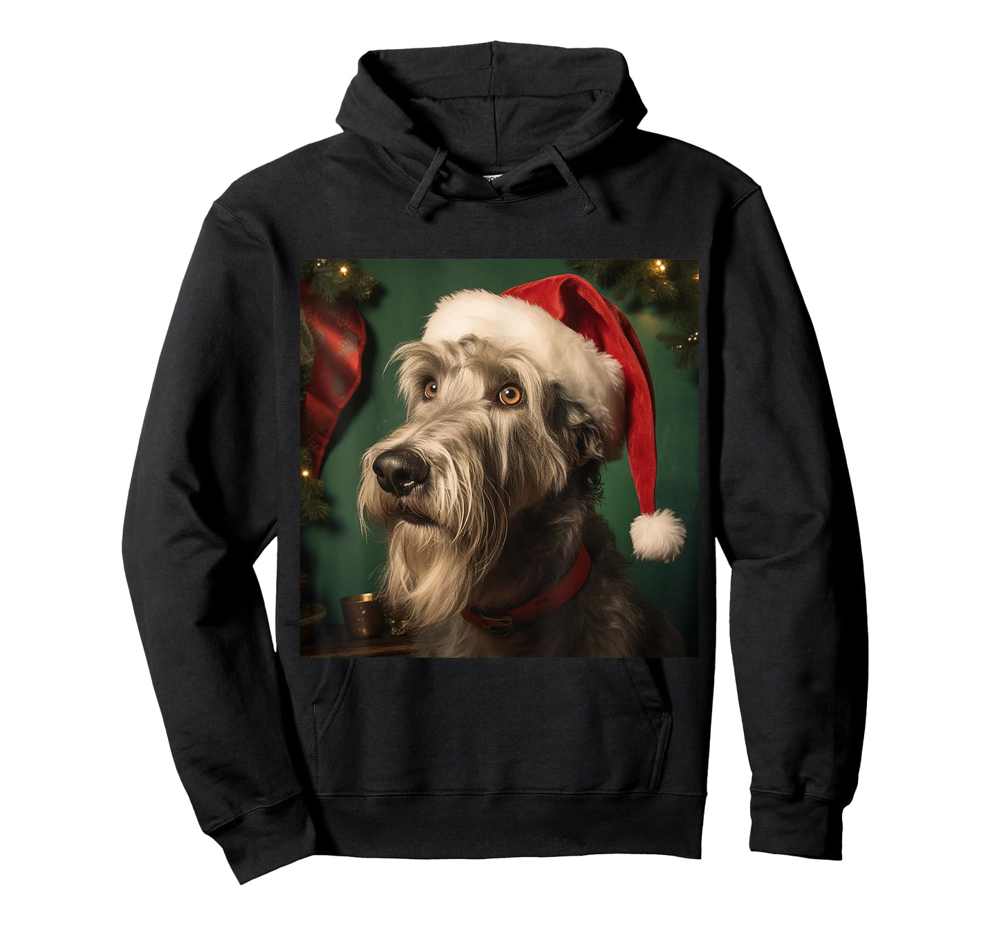 Christmas Irish Wolfhound - Irish Wolfhound Christmas T-Shirt