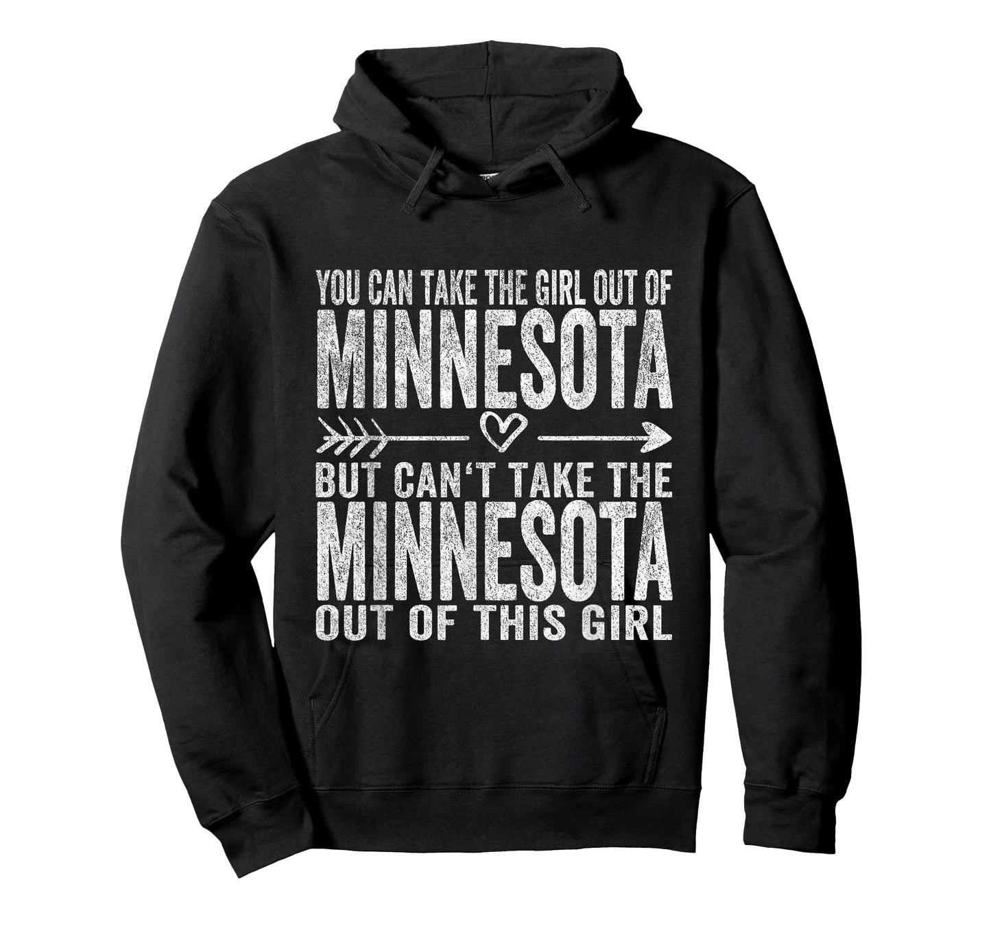 Girl Out of Minnesota Hometown Home Minnesota T-Shirt