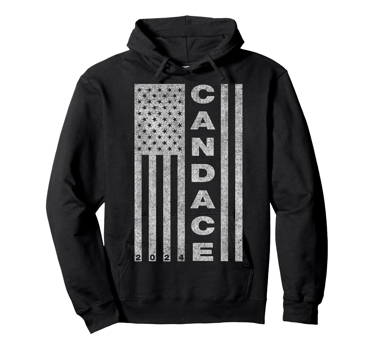 Vote Candace Owens for President 2024, Conservative USA Flag T-Shirt