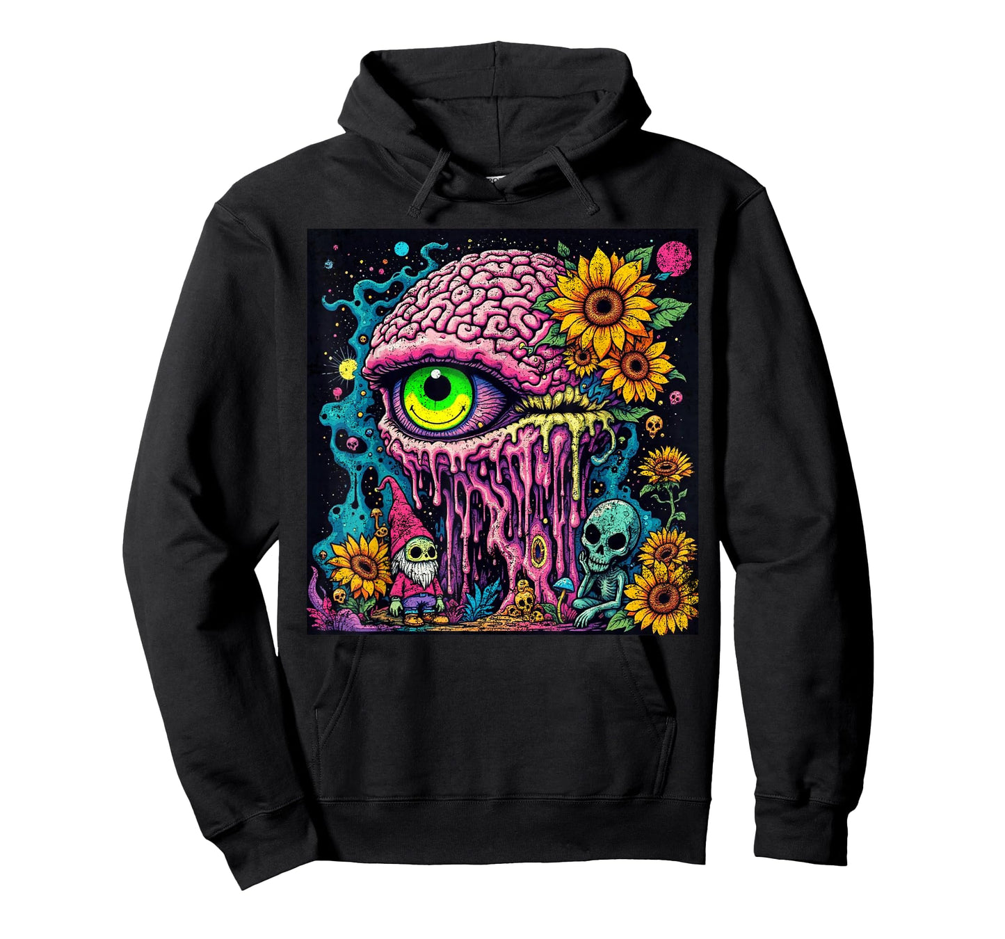 Psychedelic Trippy Colorful Music Festival T-Shirt