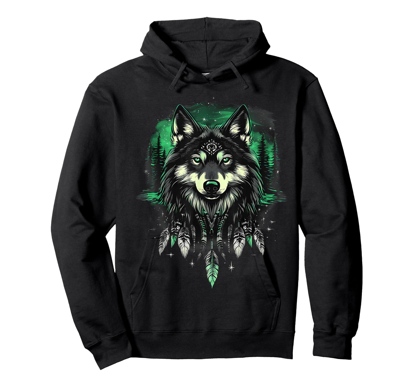 Wolf Indian Tribe Native American Pride Native American T-Shirt