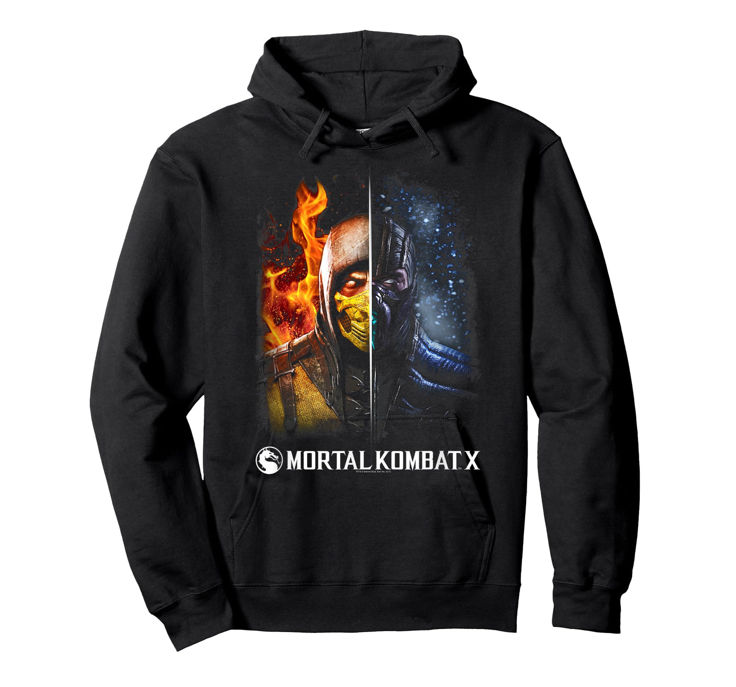 Mortal Kombat X Fire and Ice T-Shirt