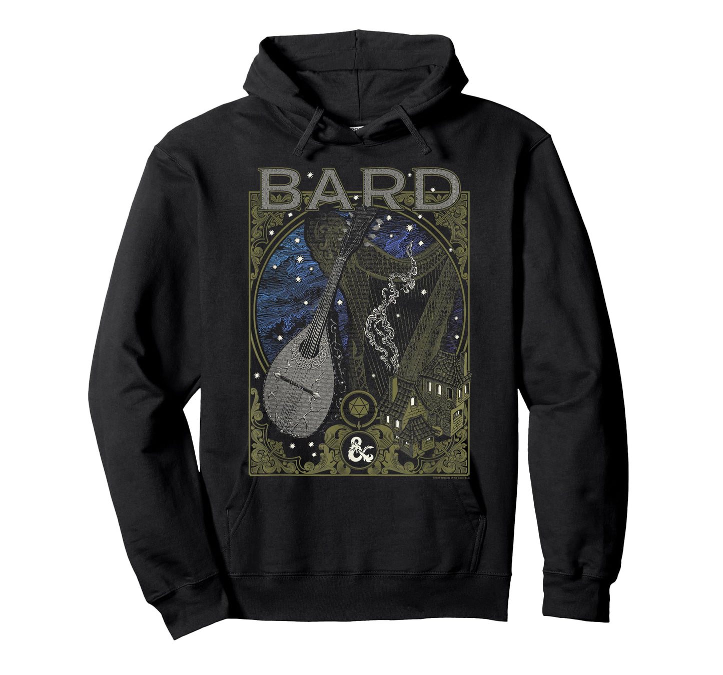 Dungeons & Dragons Bard Poster T-Shirt