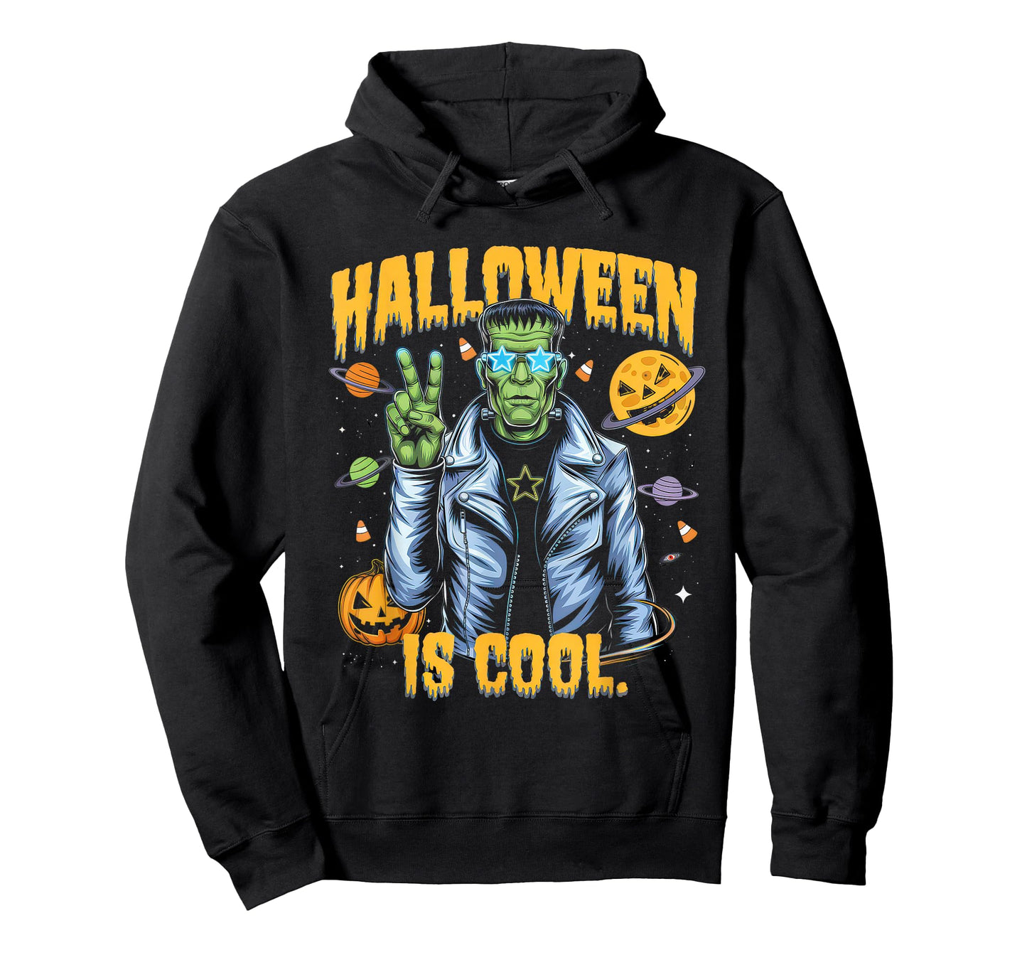 Halloween is Cool Tshirt Women Men Frankenstein Monster T-Shirt