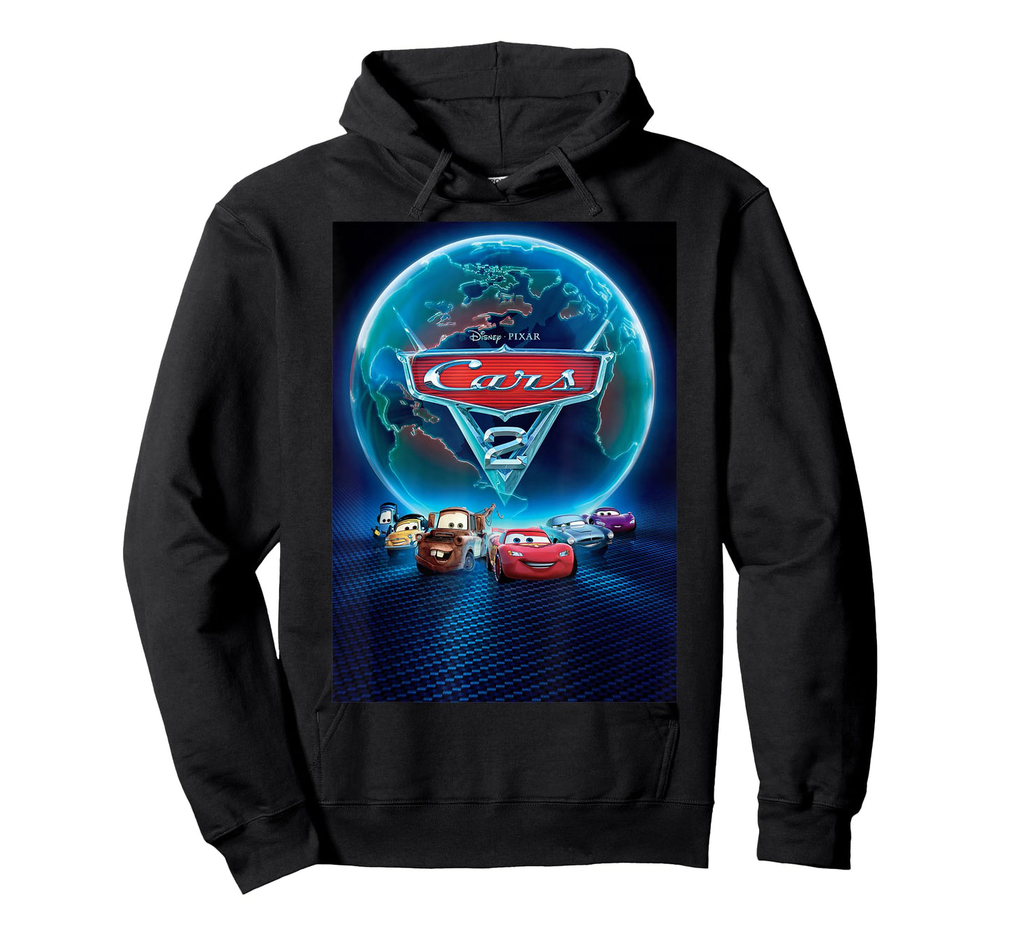 Disney Pixar Cars 2 Classic Movie Poster T-Shirt