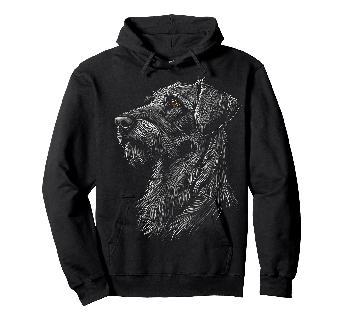 Irish Wolfhound Dog Graphic Pet Illustration Irish Wolfhound Men Women Kids T-Shirt