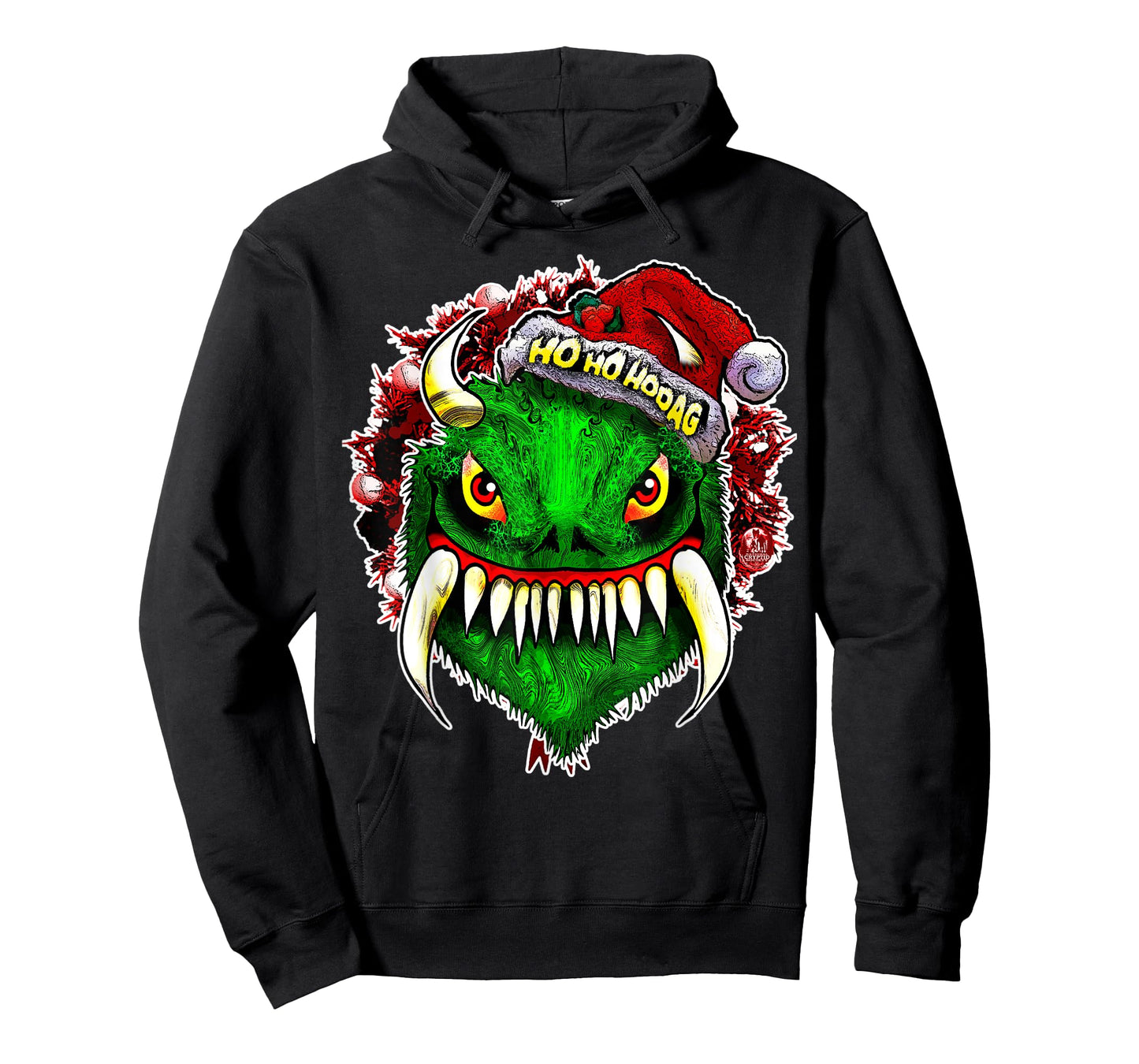 Funny Christmas Hodag Holiday Cryptid Monster Cryptozoology T-Shirt