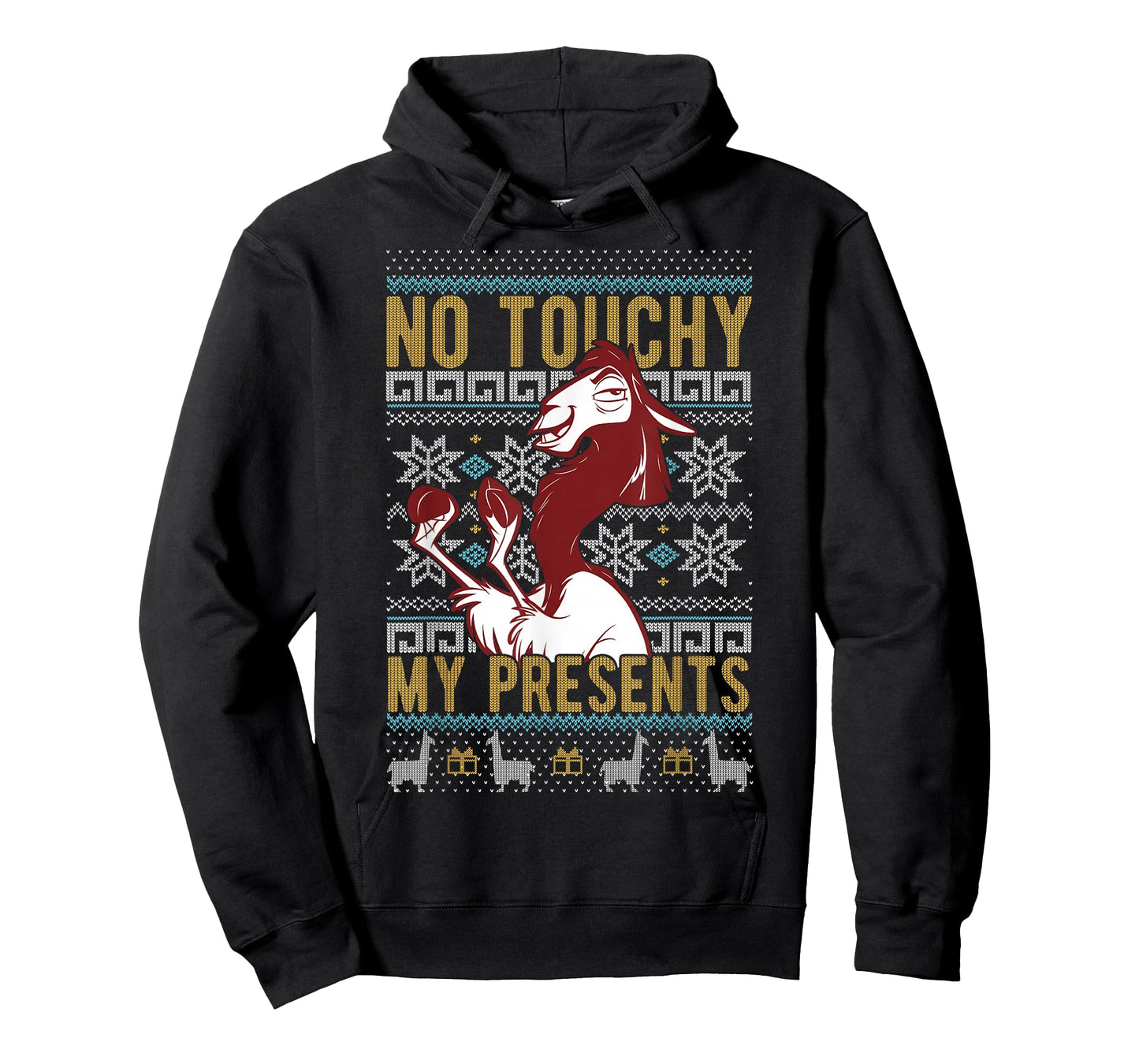 Disney Emperor's New Groove Kuzco No Touchy Ugly Christmas T-Shirt