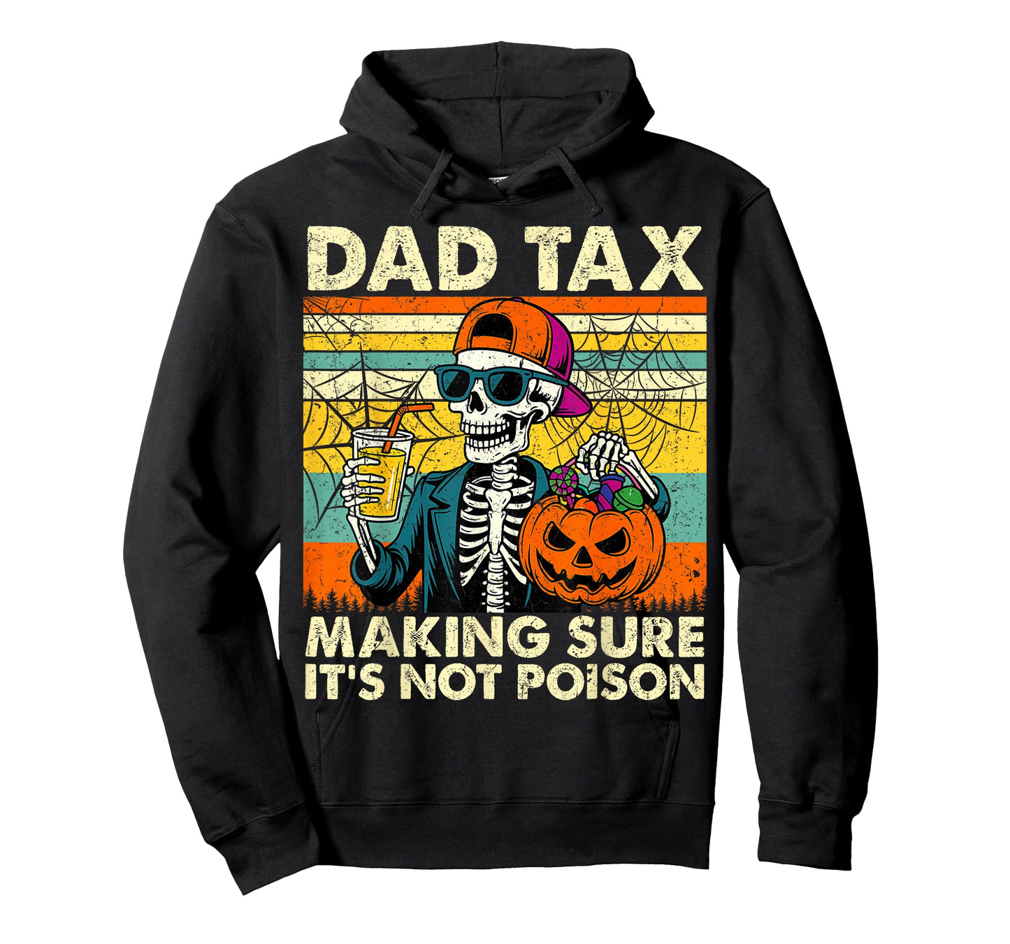 Dad Tax Making Sure It's Not Poison Halloween Pumpkin Candy T-Shirt