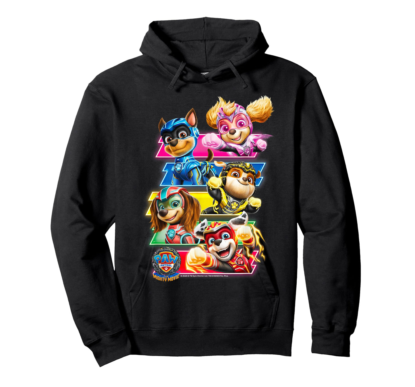 PAW Patrol: The Mighty Movie Comic Strip Group T-Shirt