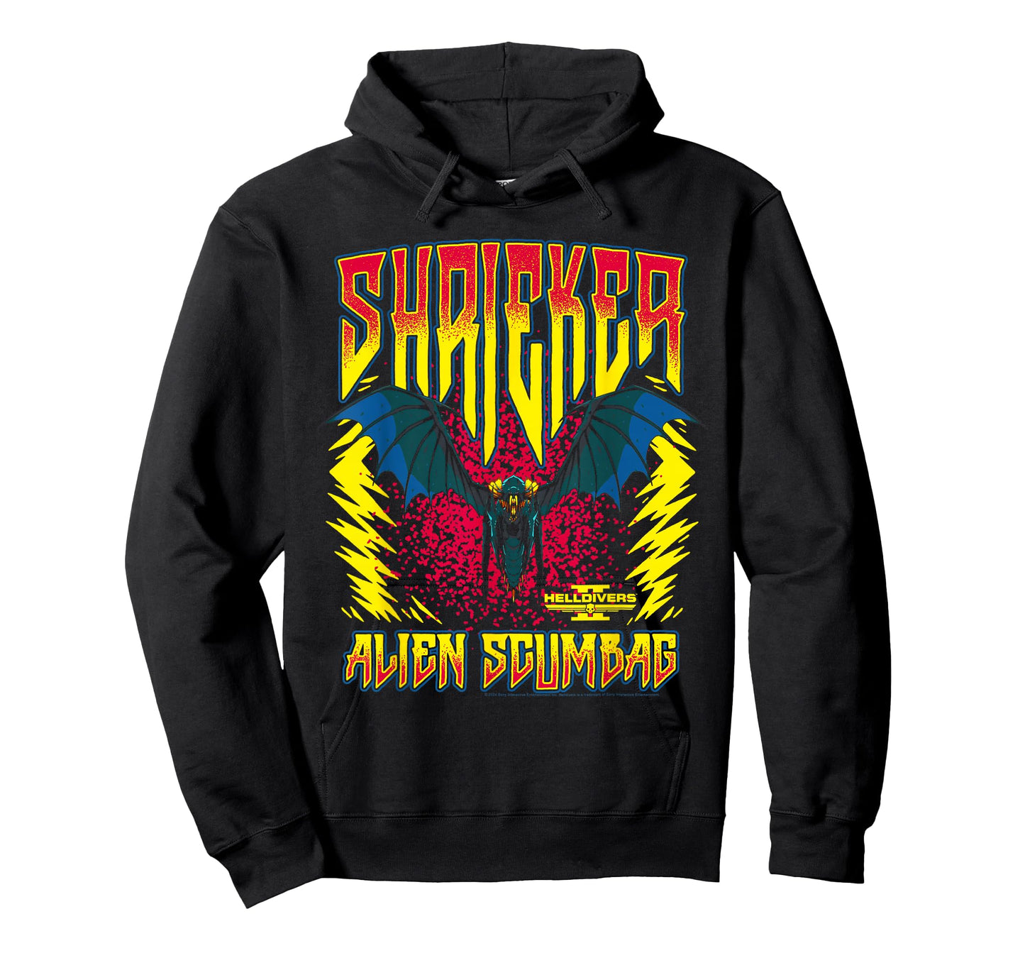 Helldivers 2 Sony Playstation Video Game Shrieker Scumbag T-Shirt