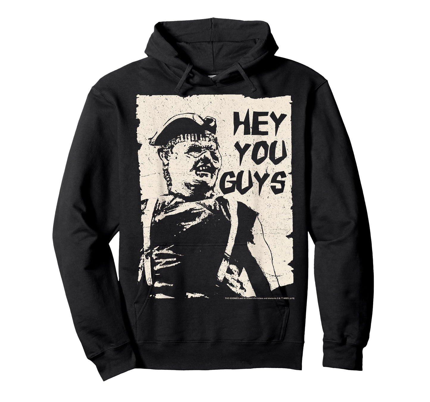 The Goonies Sloth Hey You Guys Cut Out Portrait T-Shirt
