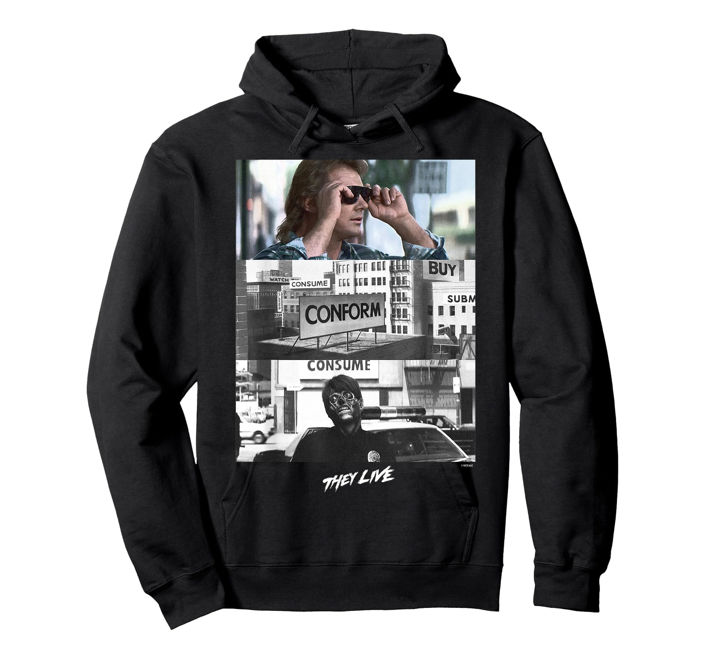 They Live John Nada Glasses Reveal T-Shirt