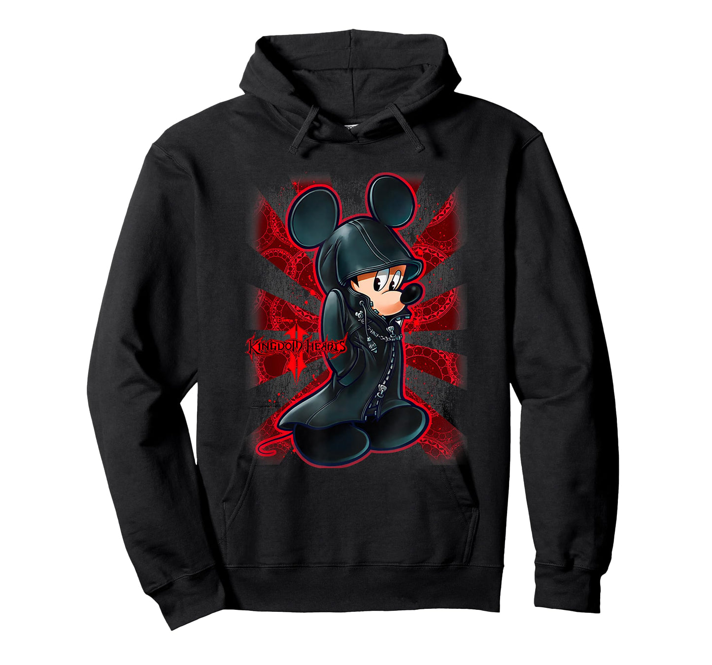 Disney Kingdom Hearts II Mysterious King Mickey Big Portrait T-Shirt