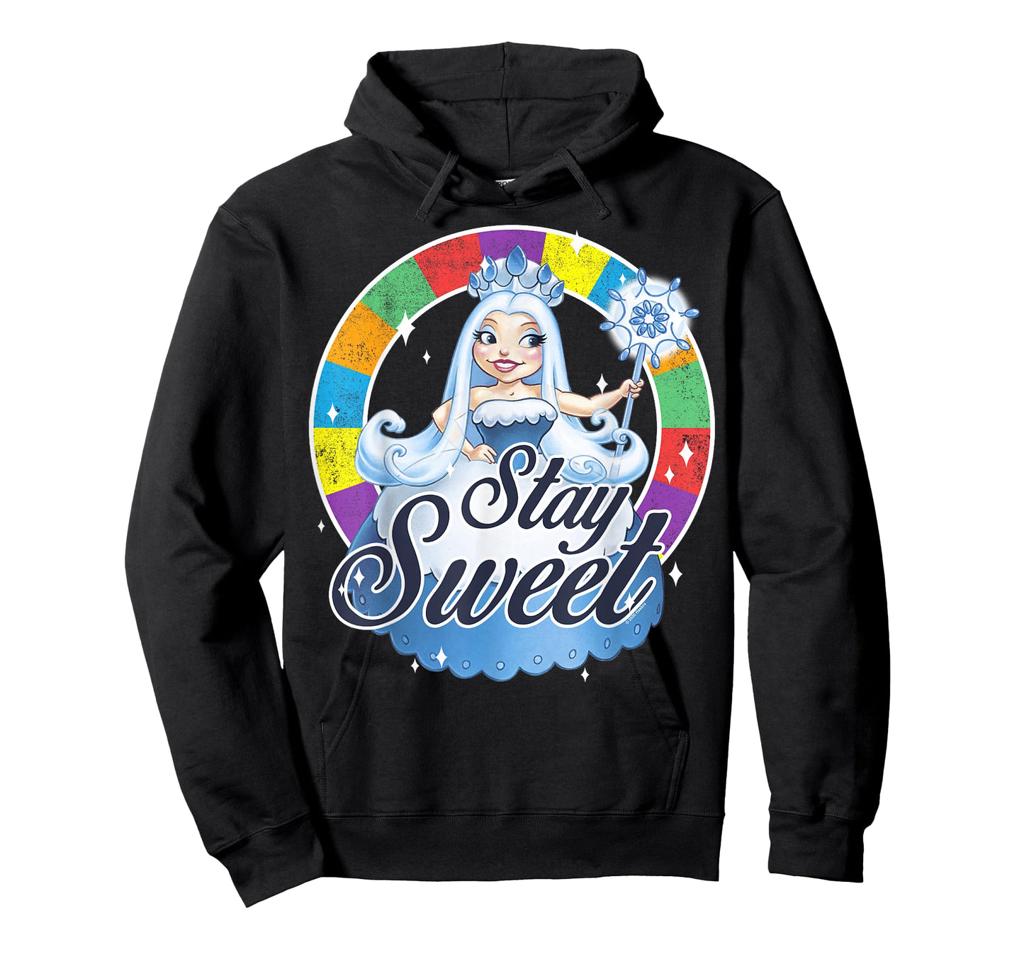 Candy Land Stay Sweet Princess Frostine Game Wheel Logo T-Shirt