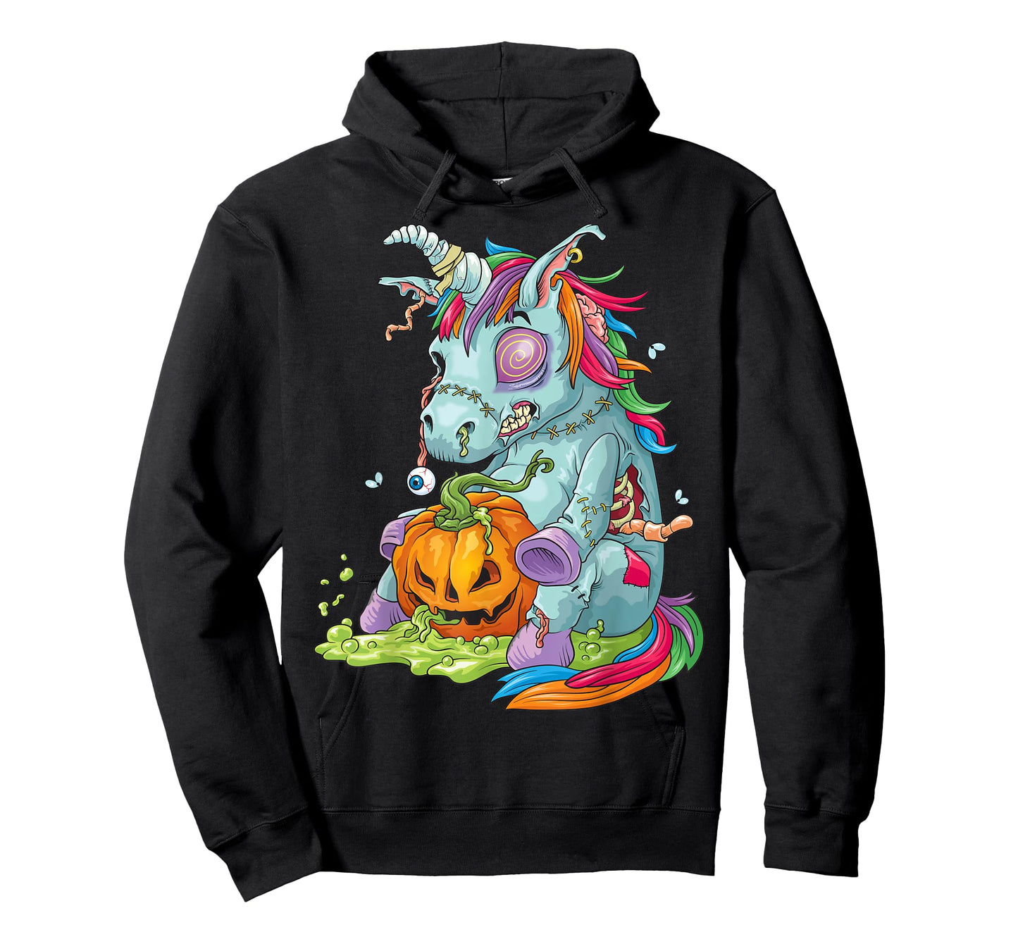 Zombie Unicorn Shirt - Undead Zombiecorn Halloween Costume T-Shirt