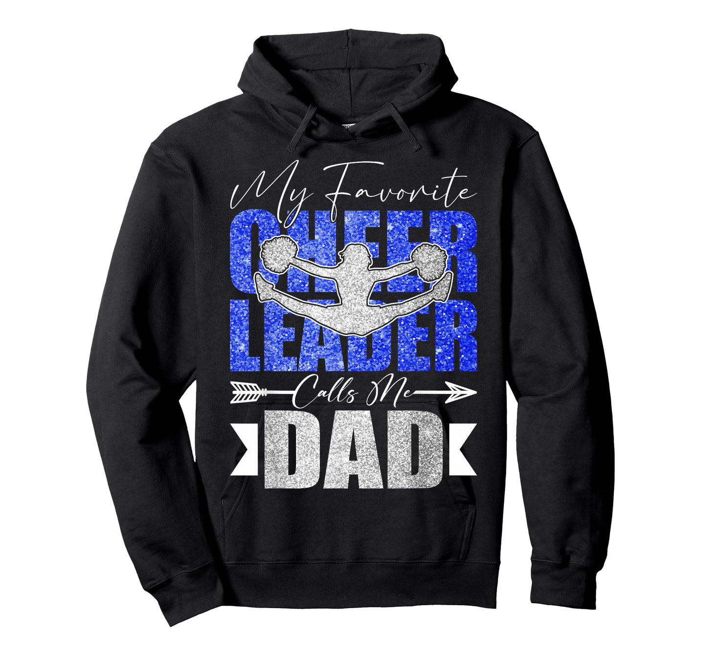 My Favorite Cheerleader Calls Me Dad Cheer Dad Fathers Day T-Shirt