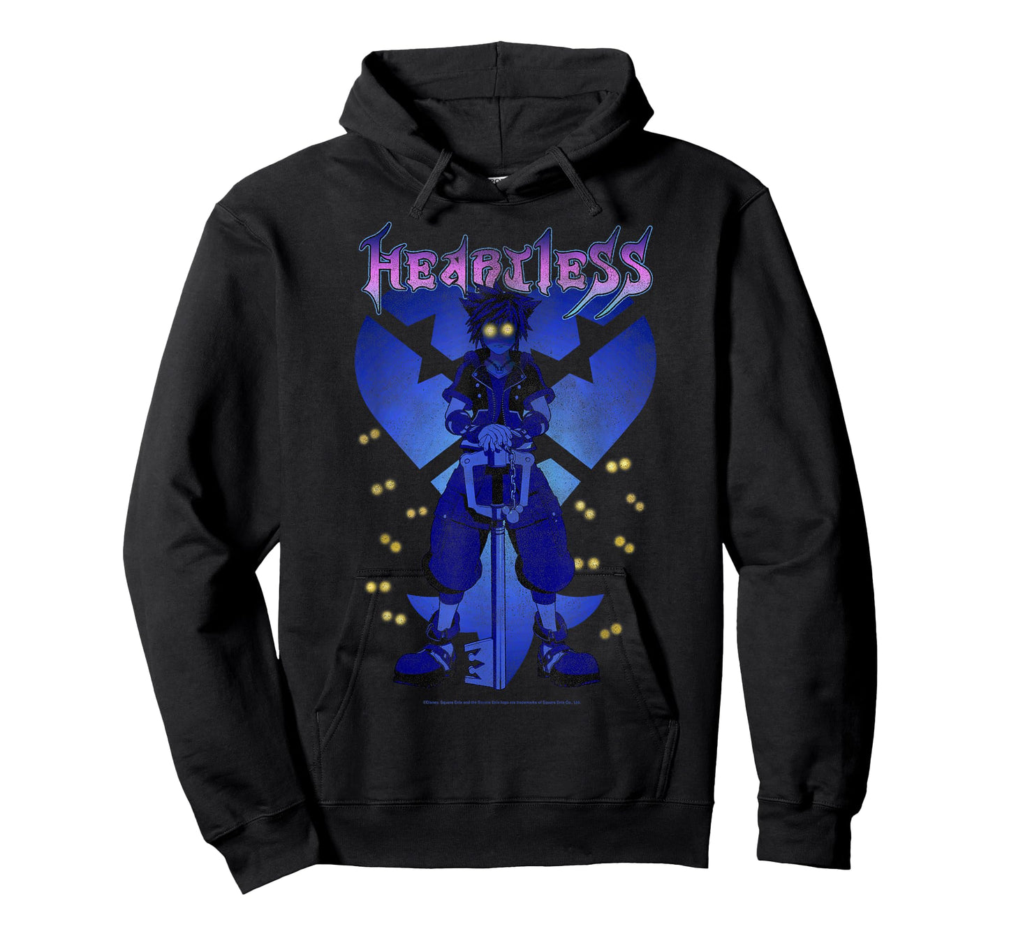 Disney Kingdom Hearts Sora Nouveau Heartless Poster T-Shirt