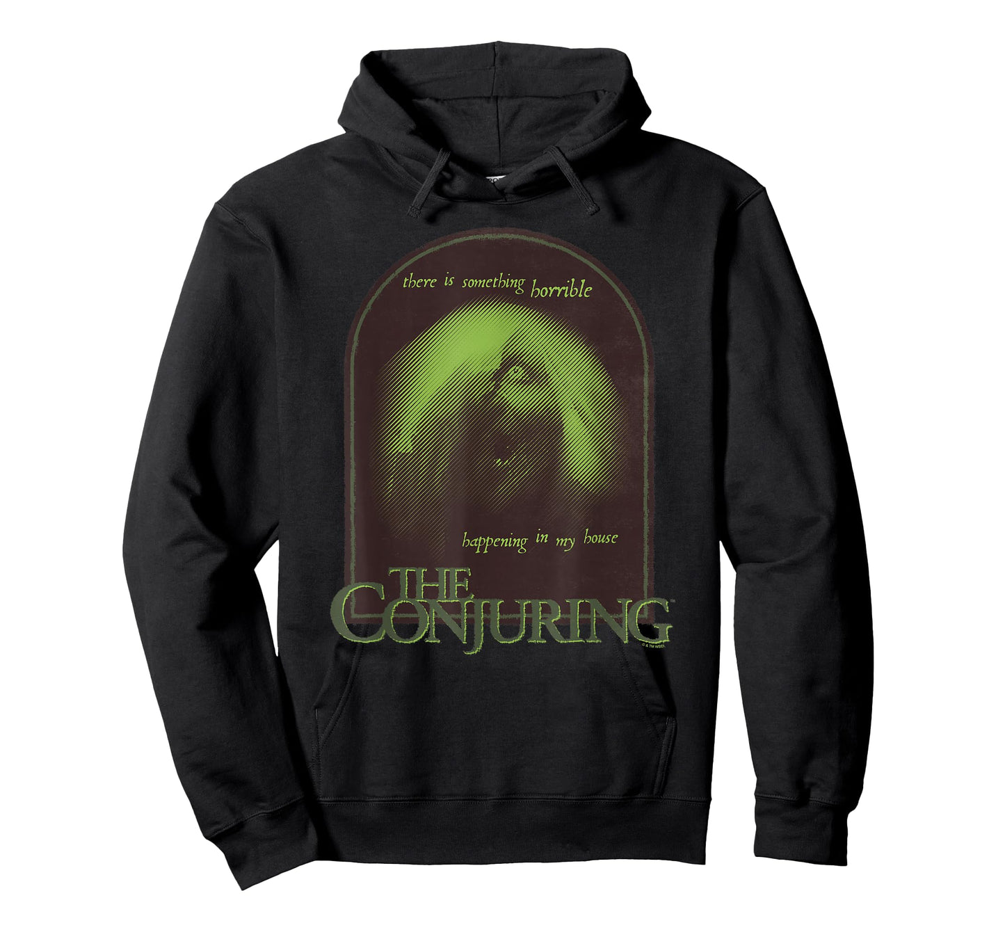 The Conjuring There's Something Horrible Happening Poster T-Shirt