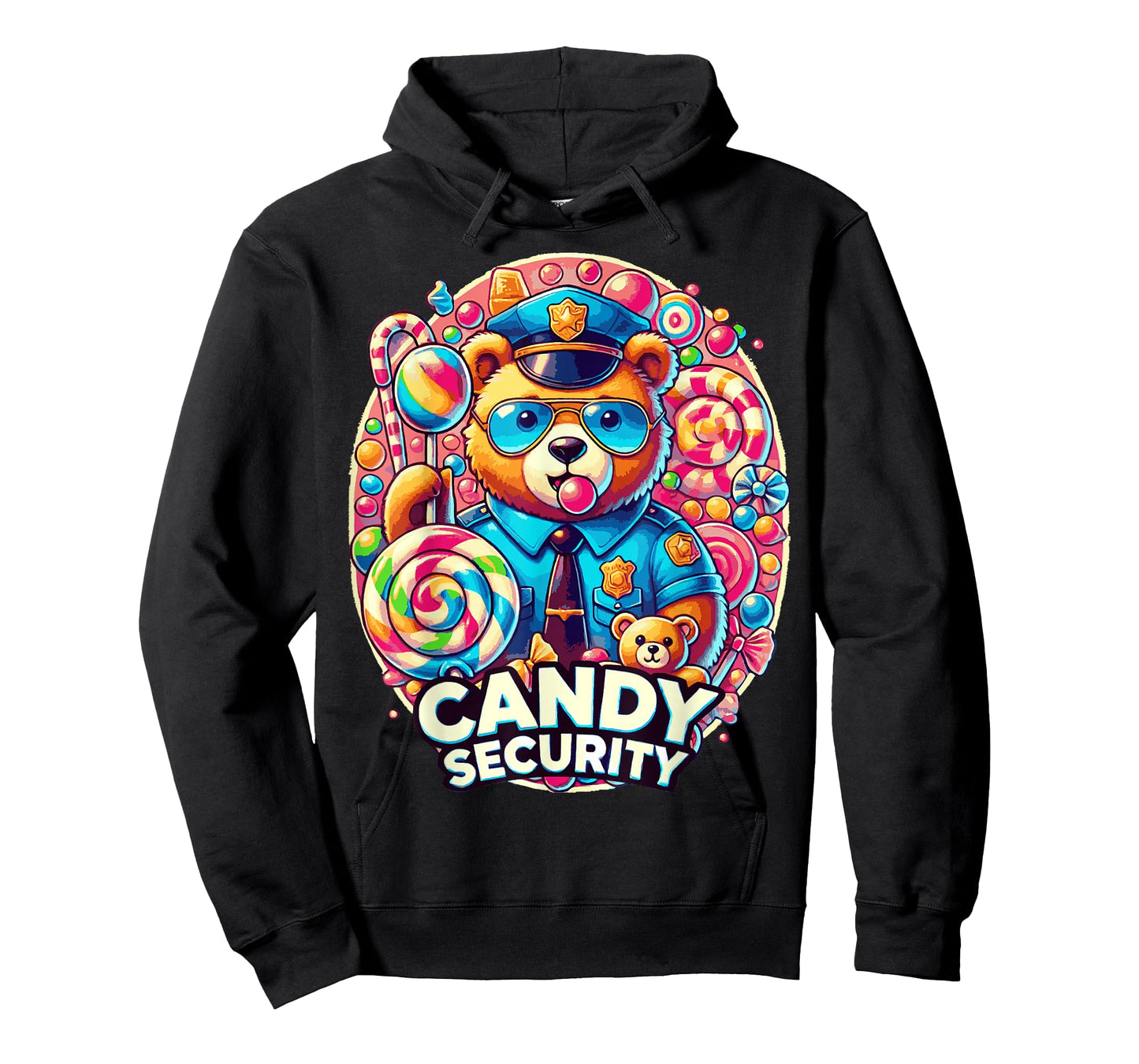Candy Security Candyland Halloween Costume Kids Teens Adult T-Shirt