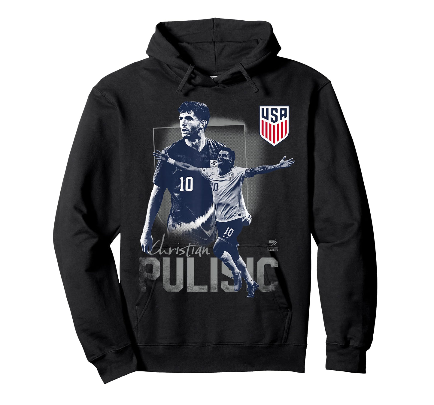Officially Licensed USA Soccer USMNT Gear, Christian Pulisic T-Shirt