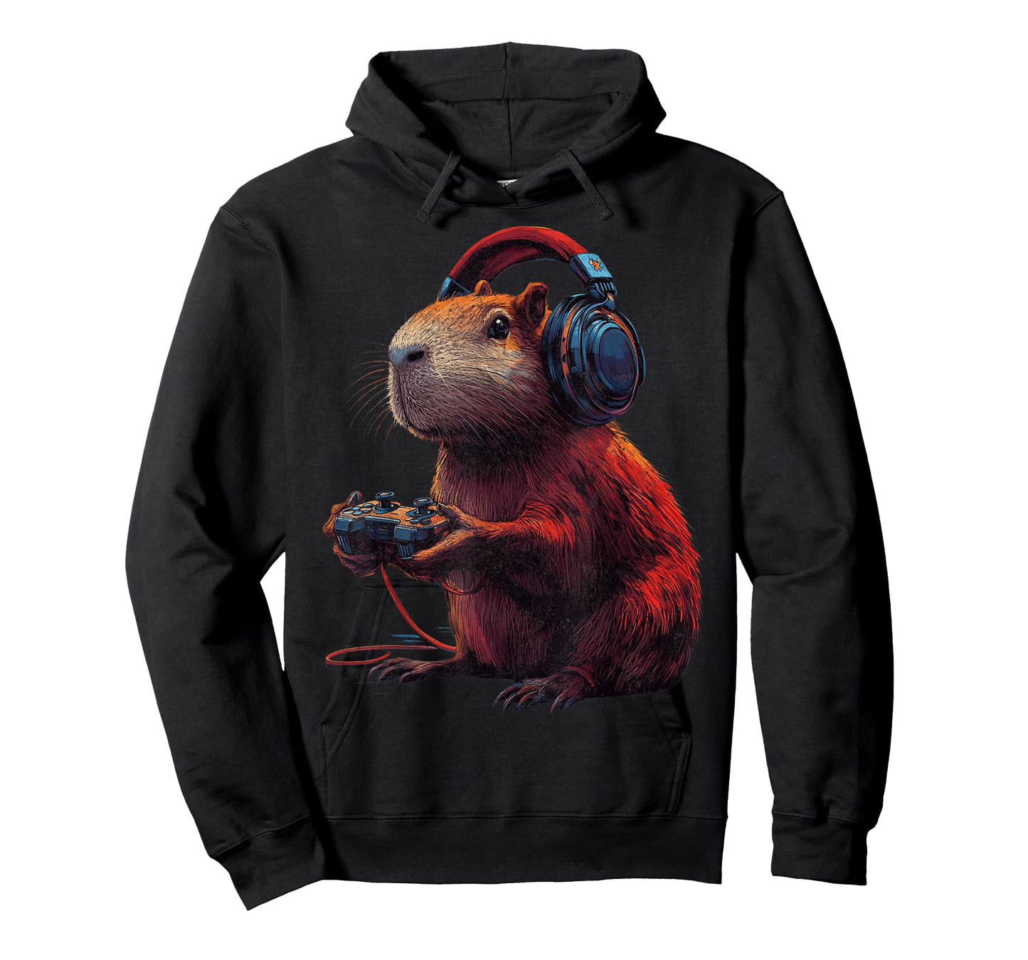 Funny Graphic Capybara Video Games for Gamer T-Shirt