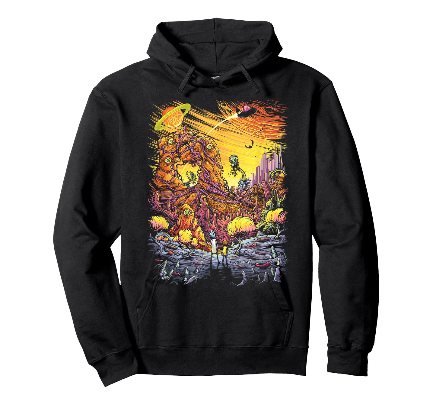 Rick and Morty Alien Landscape T-Shirt