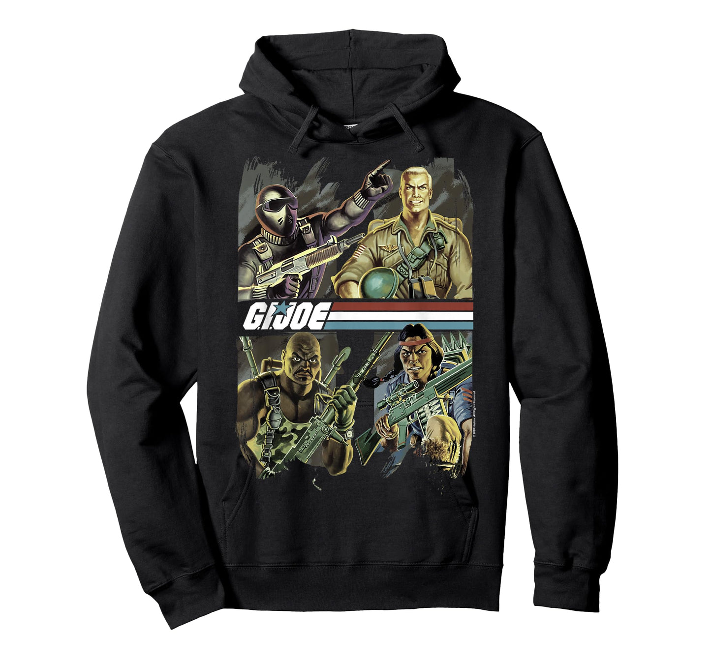 G.I. Joe Team Leader & Original Four Classic Comic Poster T-Shirt