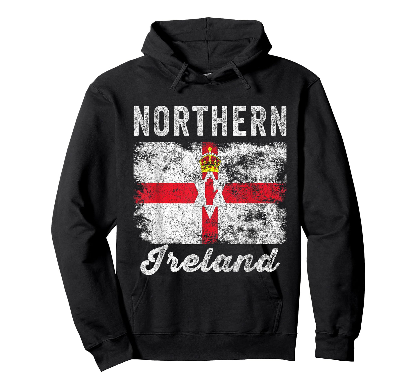 Northern Ireland Flag Distressed - Northern Irish Flag T-Shirt