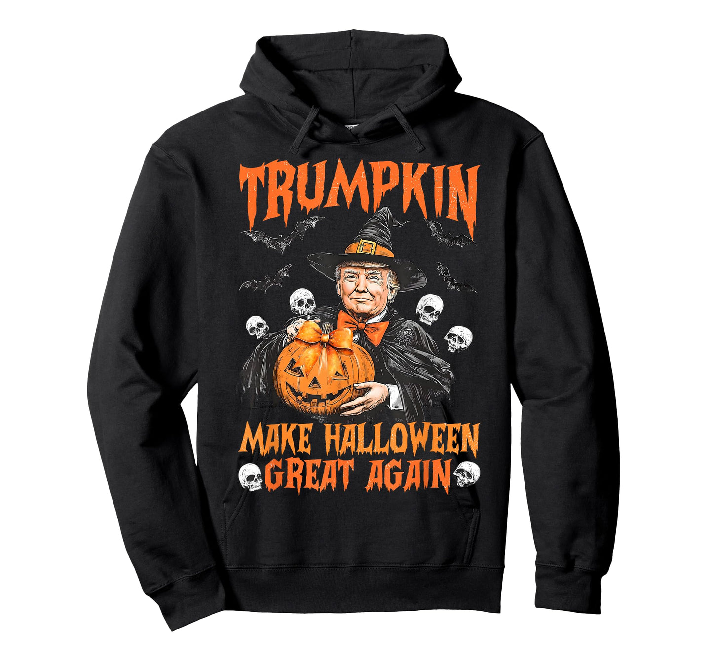 Trumpkin Make Halloween Great Again Witch Jack O Lantern T-Shirt