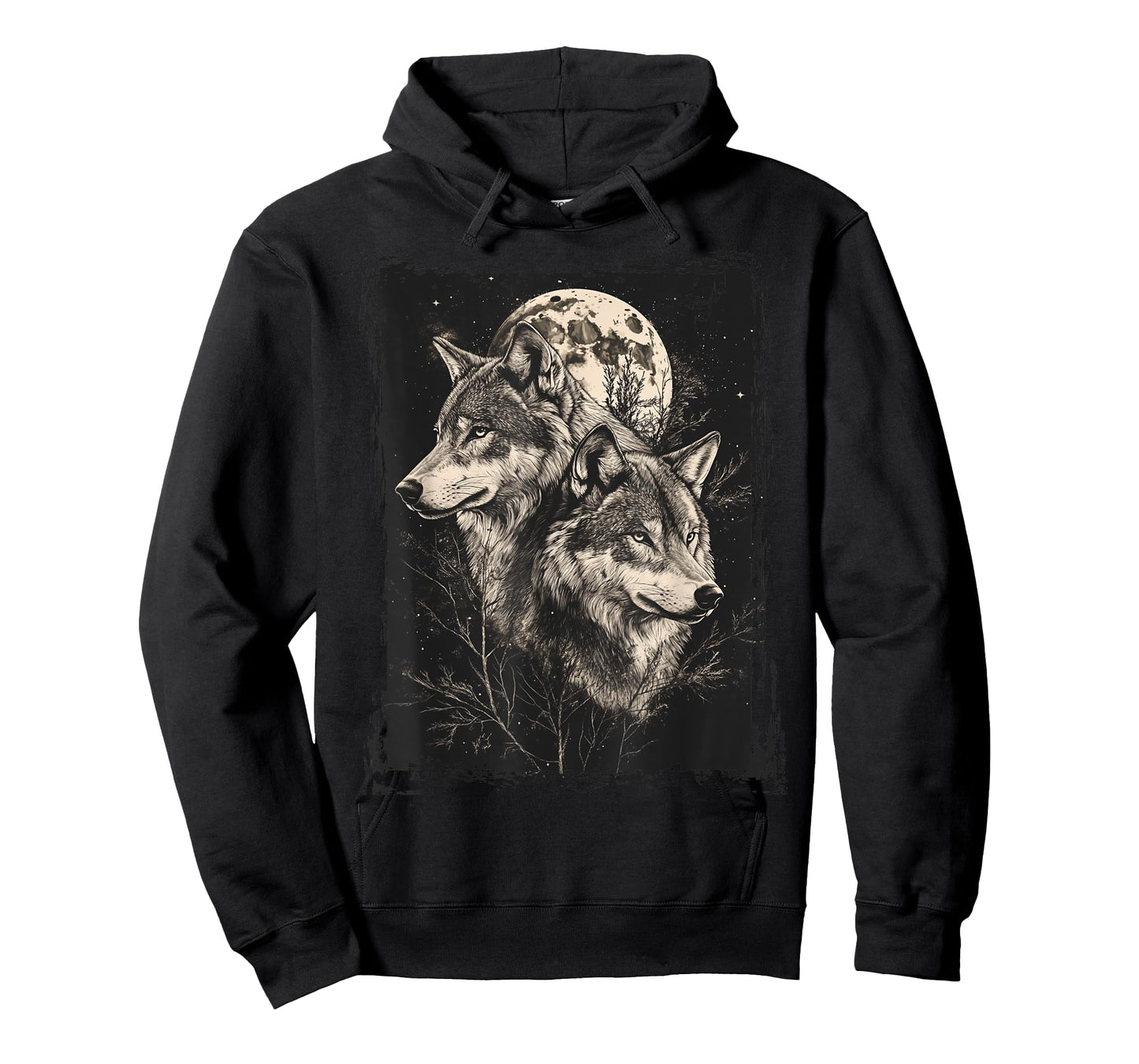 The Mountain Wolf Native American Wolf Wolves Lover Moon T-Shirt