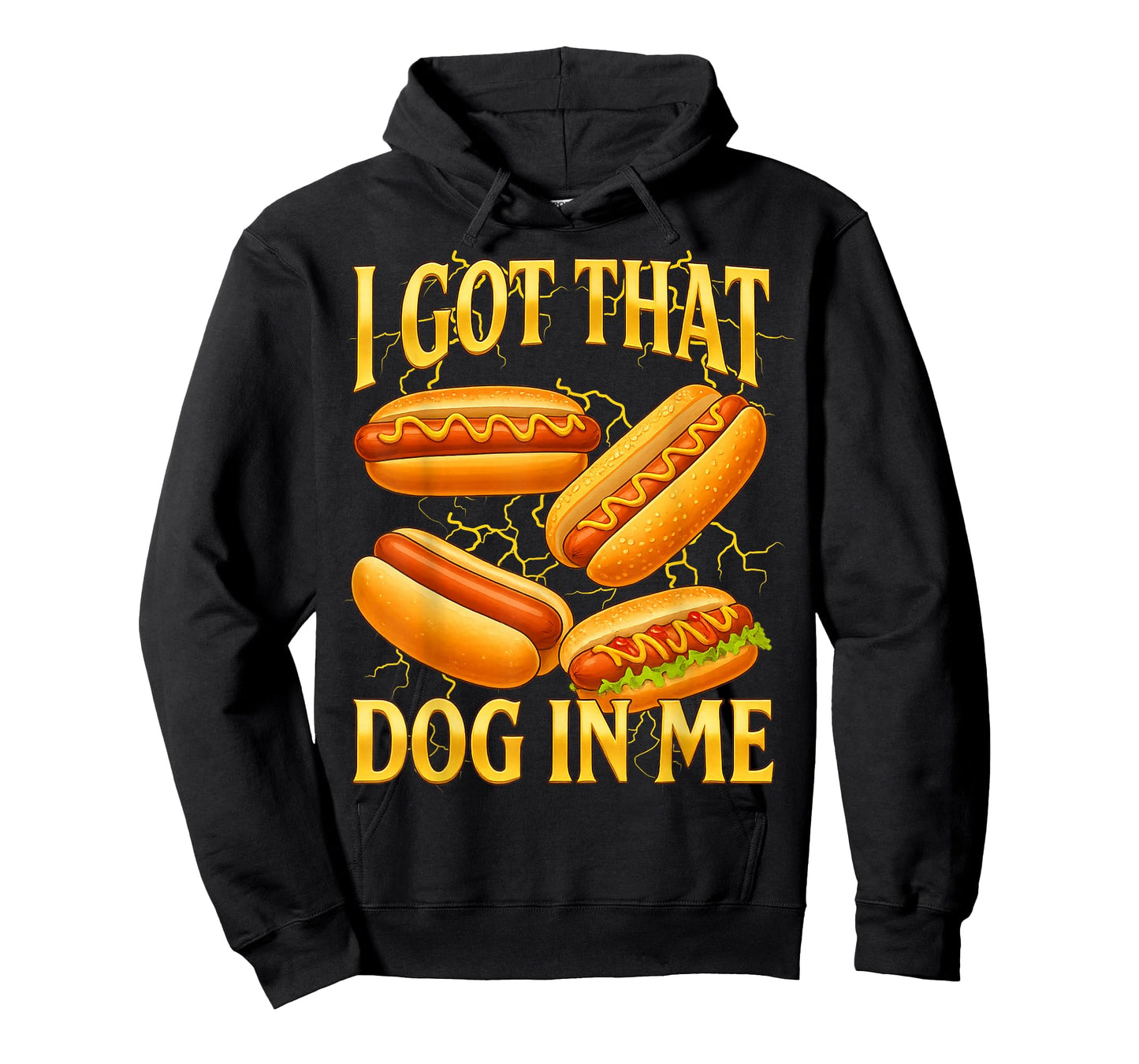 I Got That Dog in Me Funny Hot Dog Bootleg Funny 90s Memes T-Shirt
