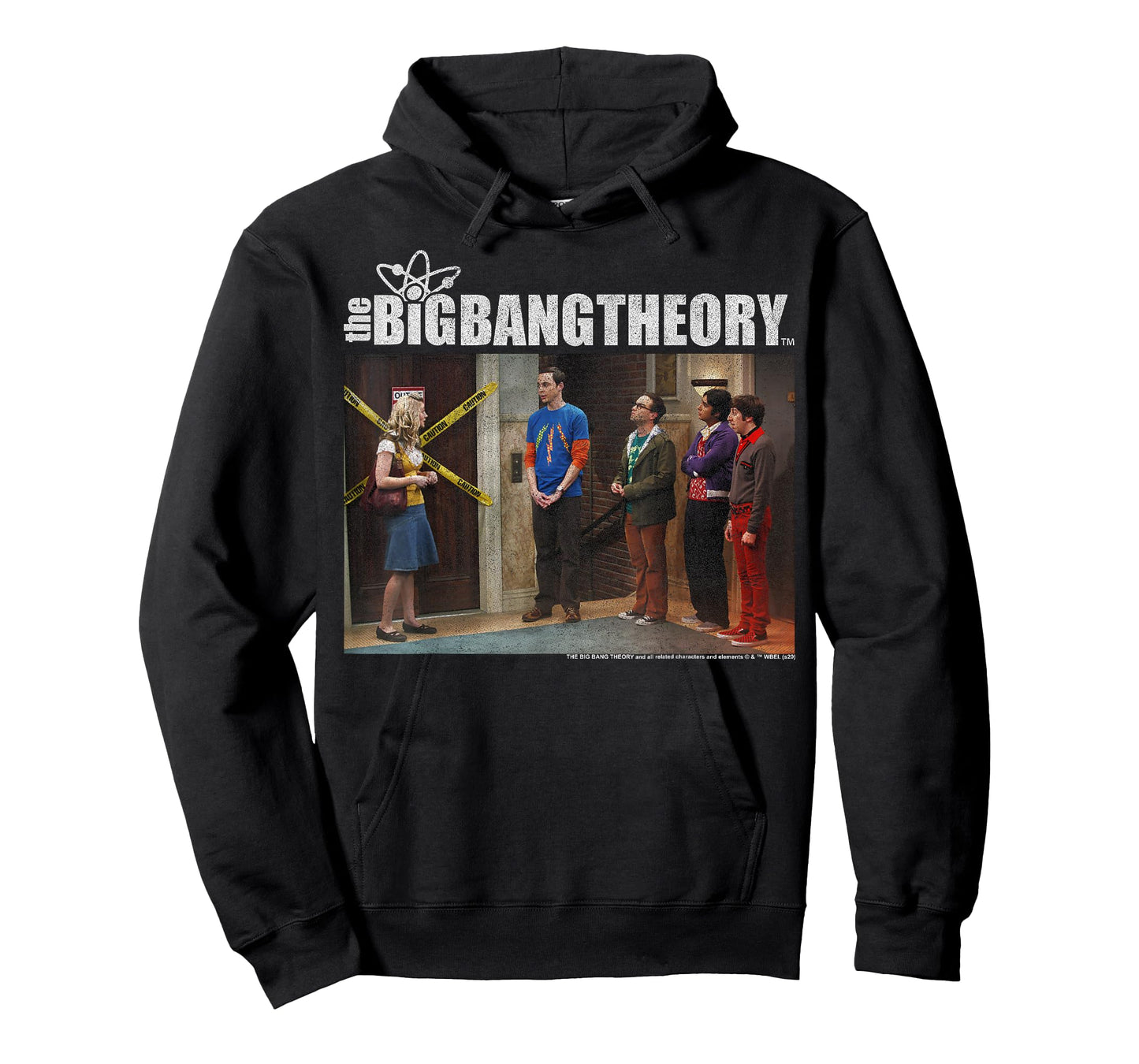 The Big Bang Theory Broken Elevator Group Shot T-Shirt