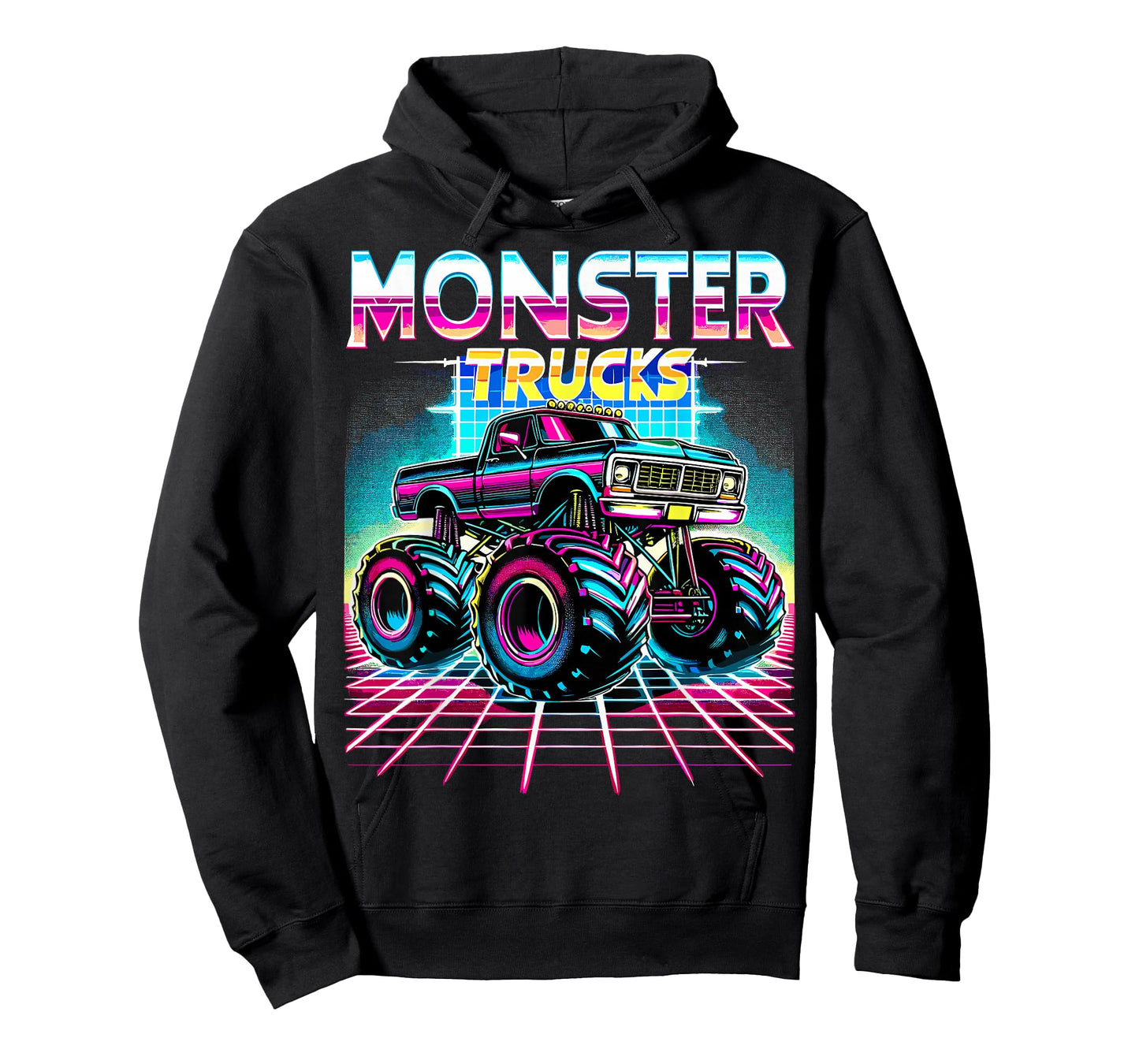 Monster Truck Retro Monster Trucks T-Shirt