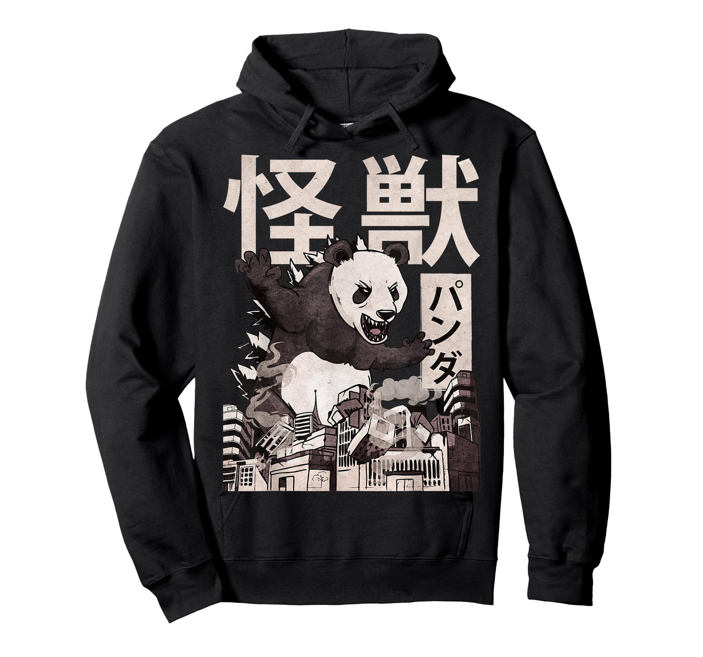 Kaiju Panda Japanese Monster T-Shirt