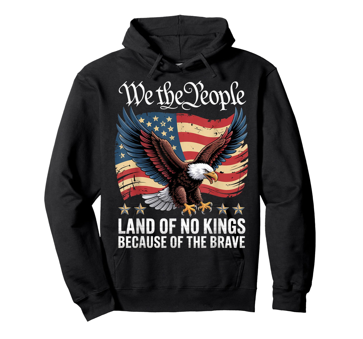 Land of No Kings Because of The Brave No Kings Day T-Shirt
