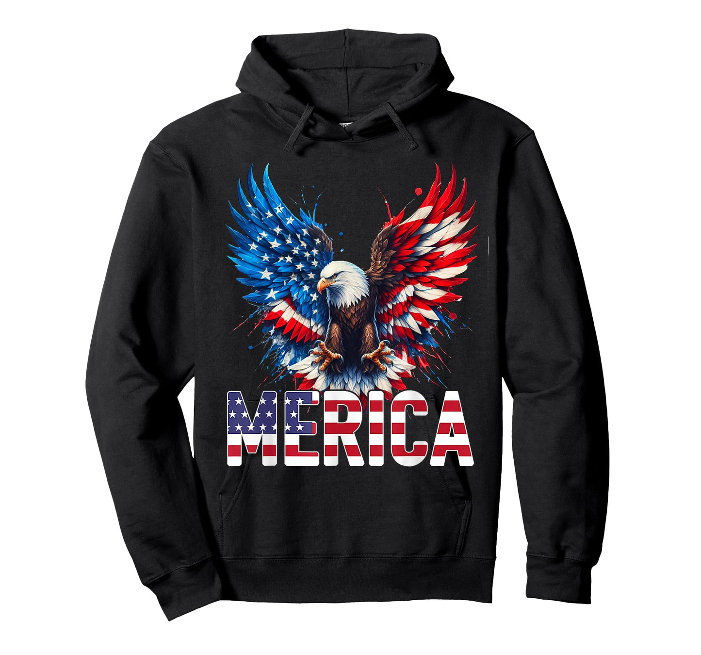 Merica - Patriotic USA Eagle of Freedom - 4th of July T-Shirt