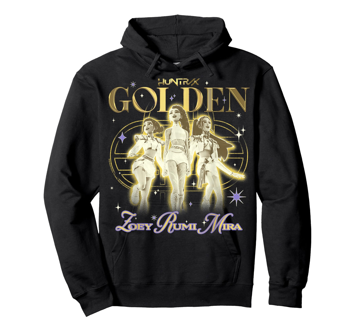 Kpop Demon Hunters Huntrix Golden Zoey Rumi Mira T-Shirt
