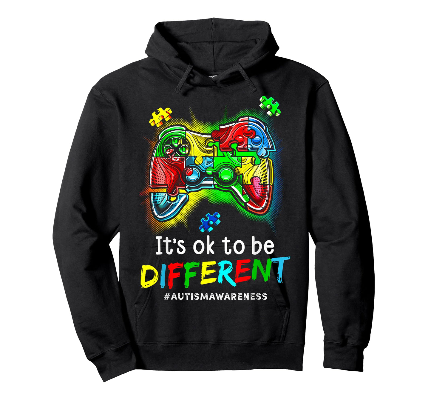 Autism Awareness Men Kids Boys Autism Video Game Month T-Shirt