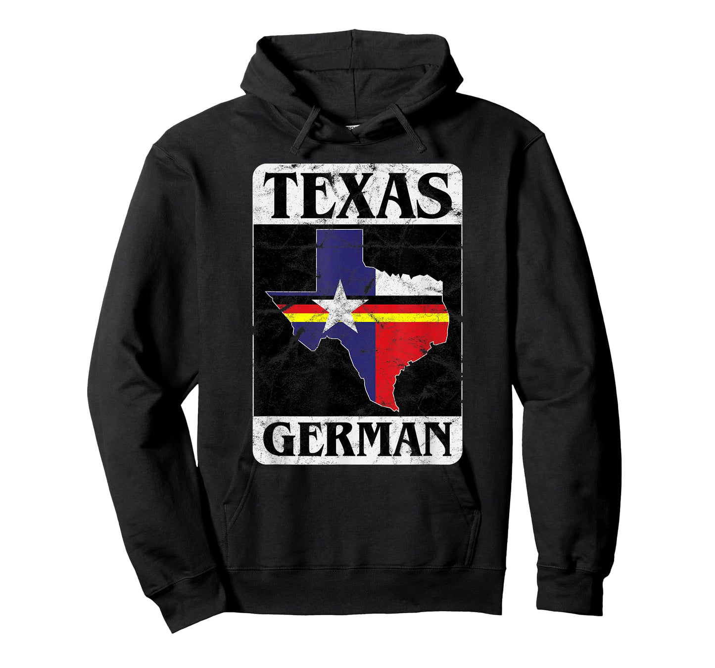 Texas German Flag Homecoming Design T-Shirt