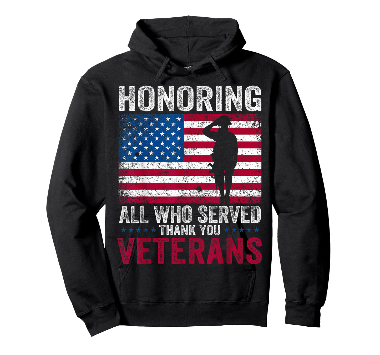 Honoring All Who Served Thank You Veterans Day Women Men T-Shirt