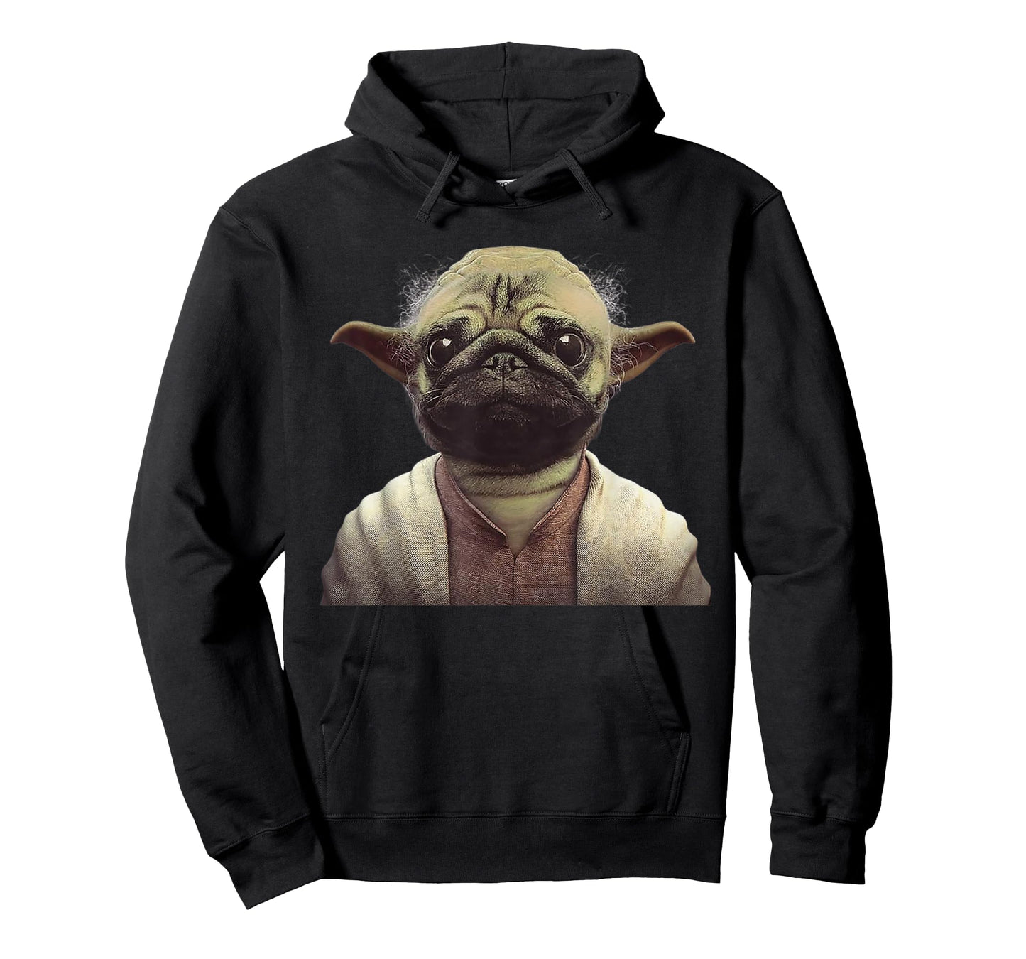 Pugoda Star Alien Pug Dog Great Gift Idea T-Shirt for Men Women Kids