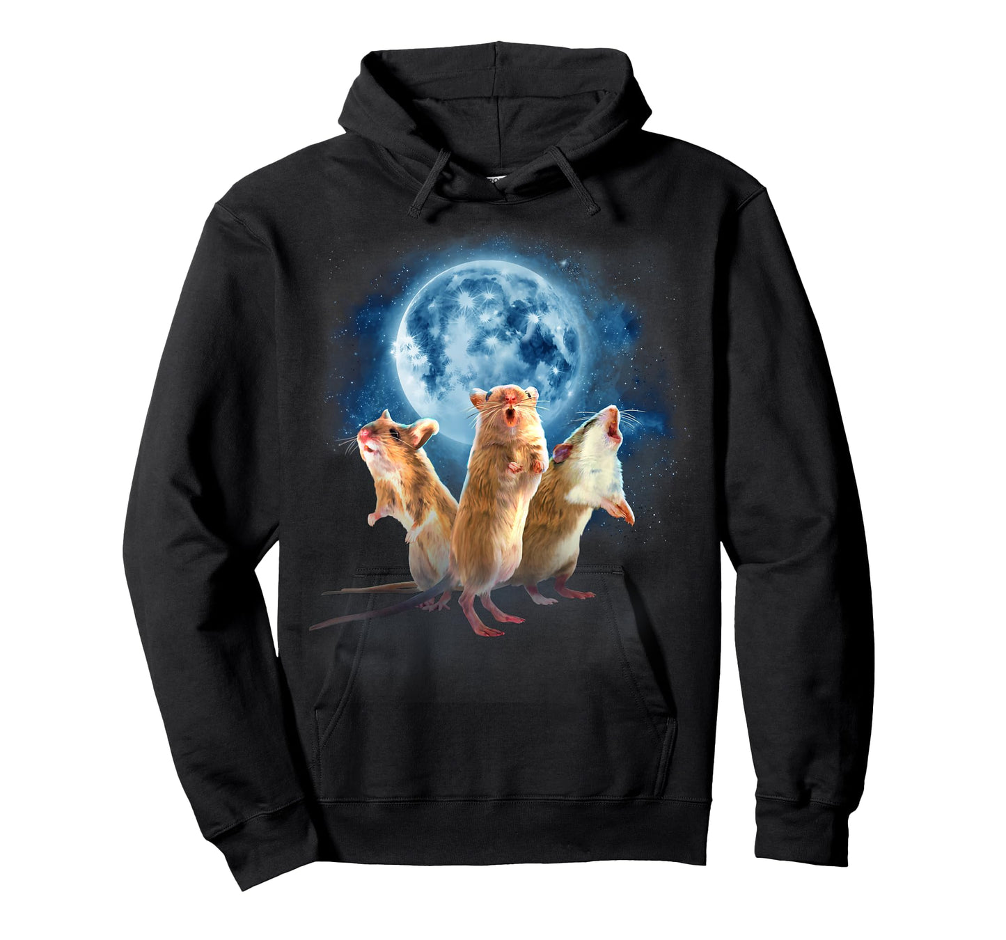 Funny Mouse Shirt - Mouse Shirt - Mice Howling at the Moon T-Shirt