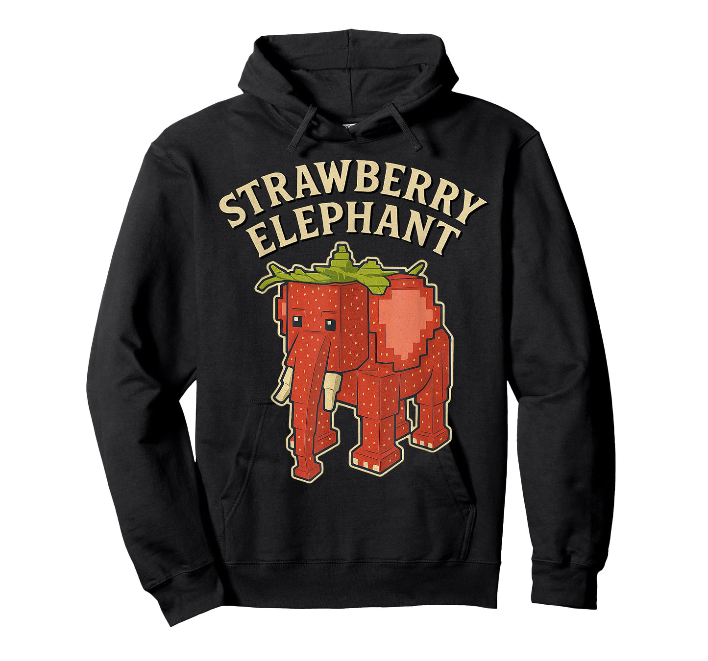 Strawberry Elephant Funny Italian Brainrot Kids Gaming Meme T-Shirt