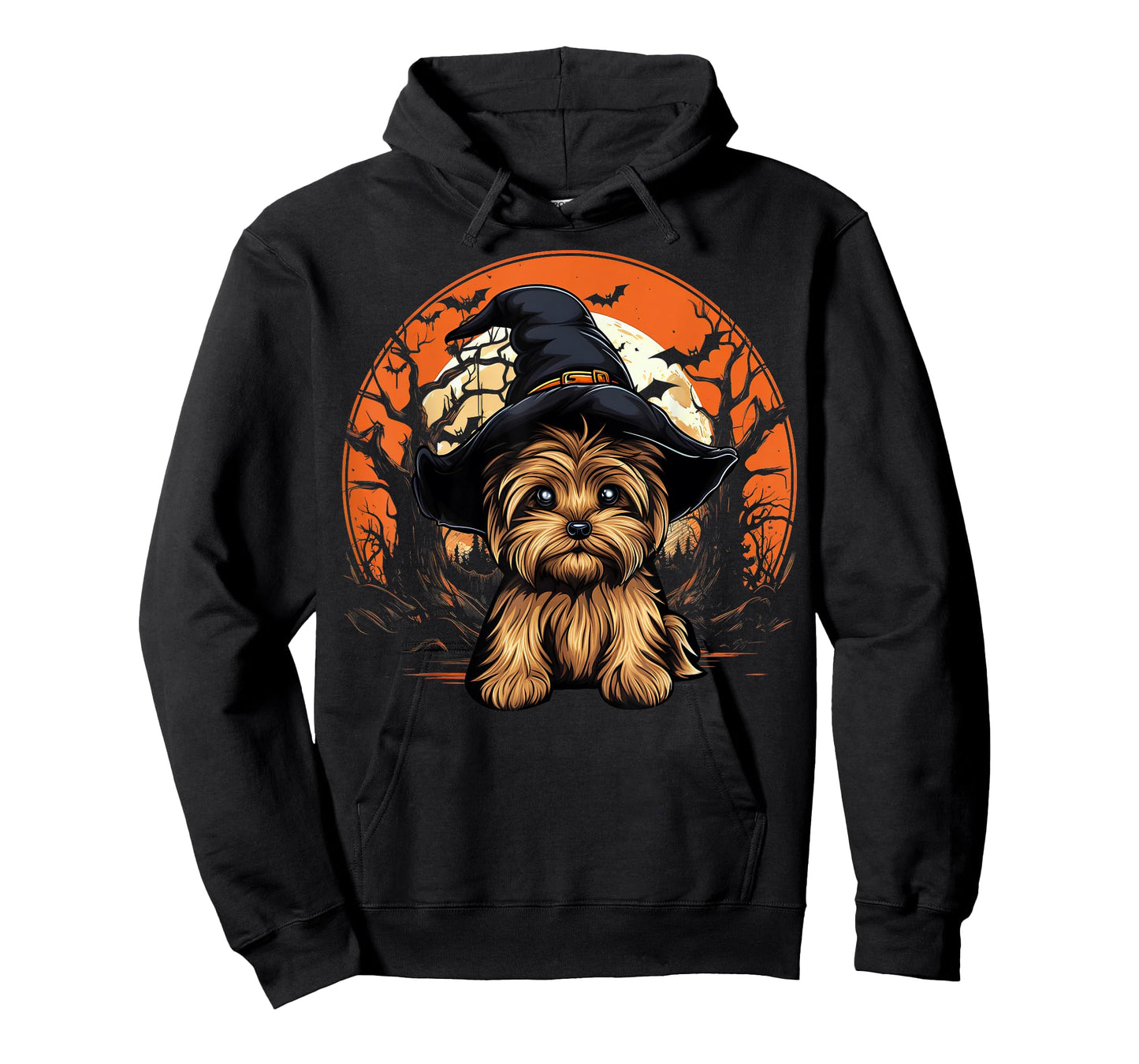Yorkshire Terrier Dog Lover Halloween Spooky Ghost Costume T-Shirt