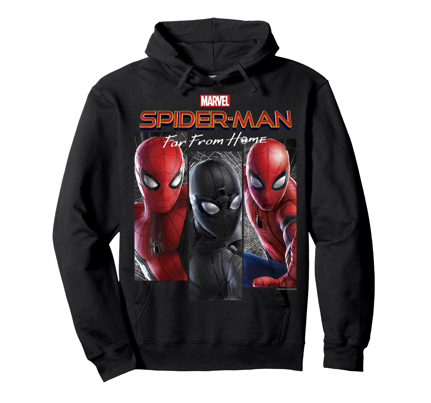 Marvel Spider-Man Far From Home Suit Panel Logo T-Shirt