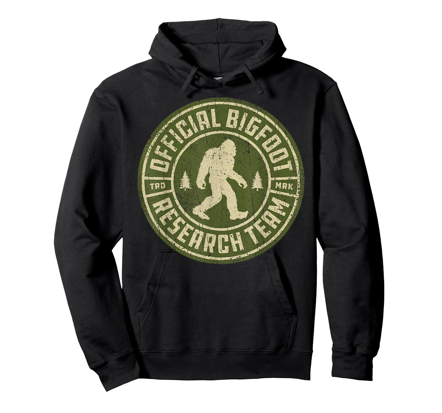 Bigfoot Research Team Retro Vintage Sasquatch Men Women T-Shirt