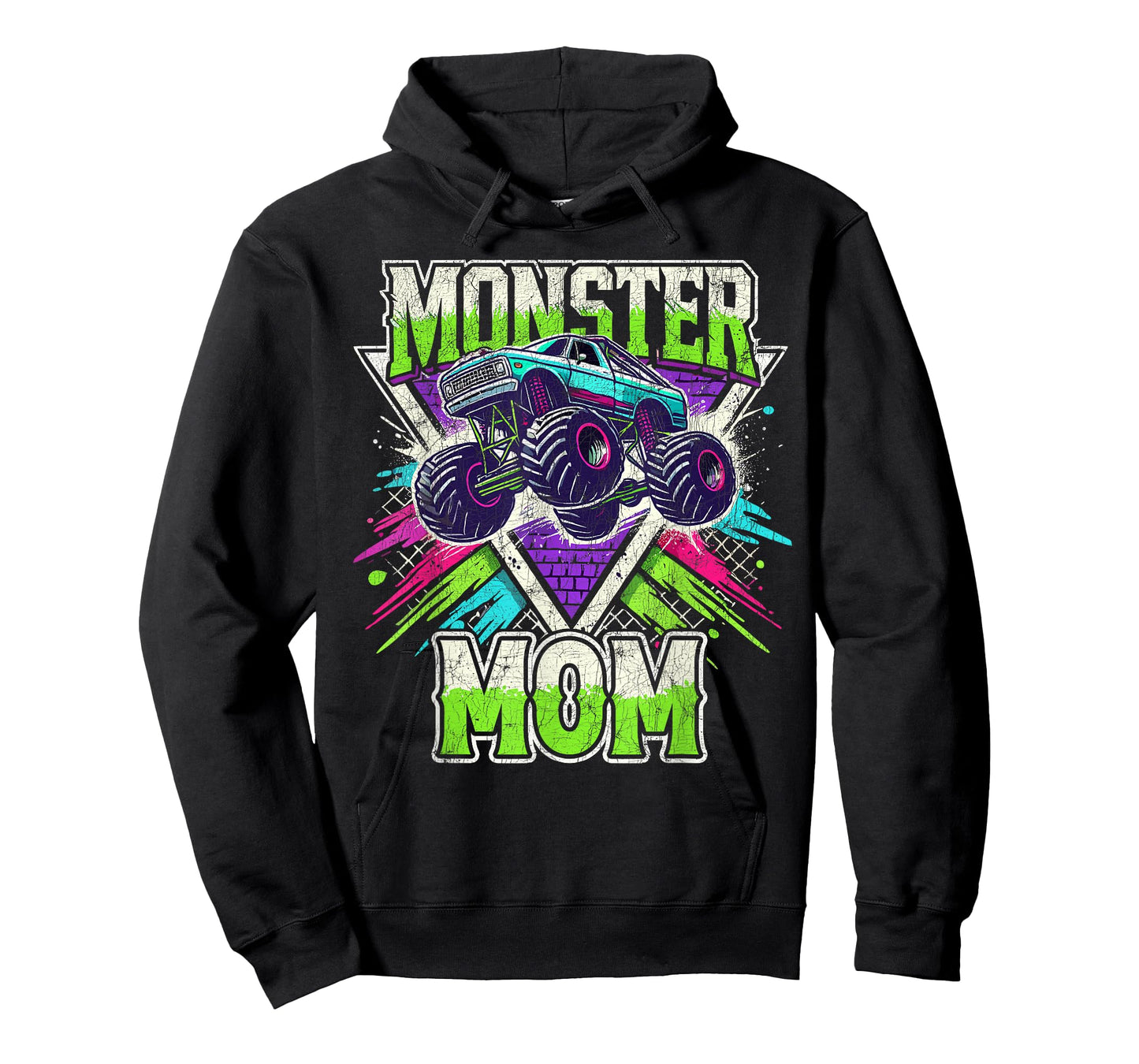 Matching Monster Truck Costume, Jam Birthday Monster Mom T-Shirt