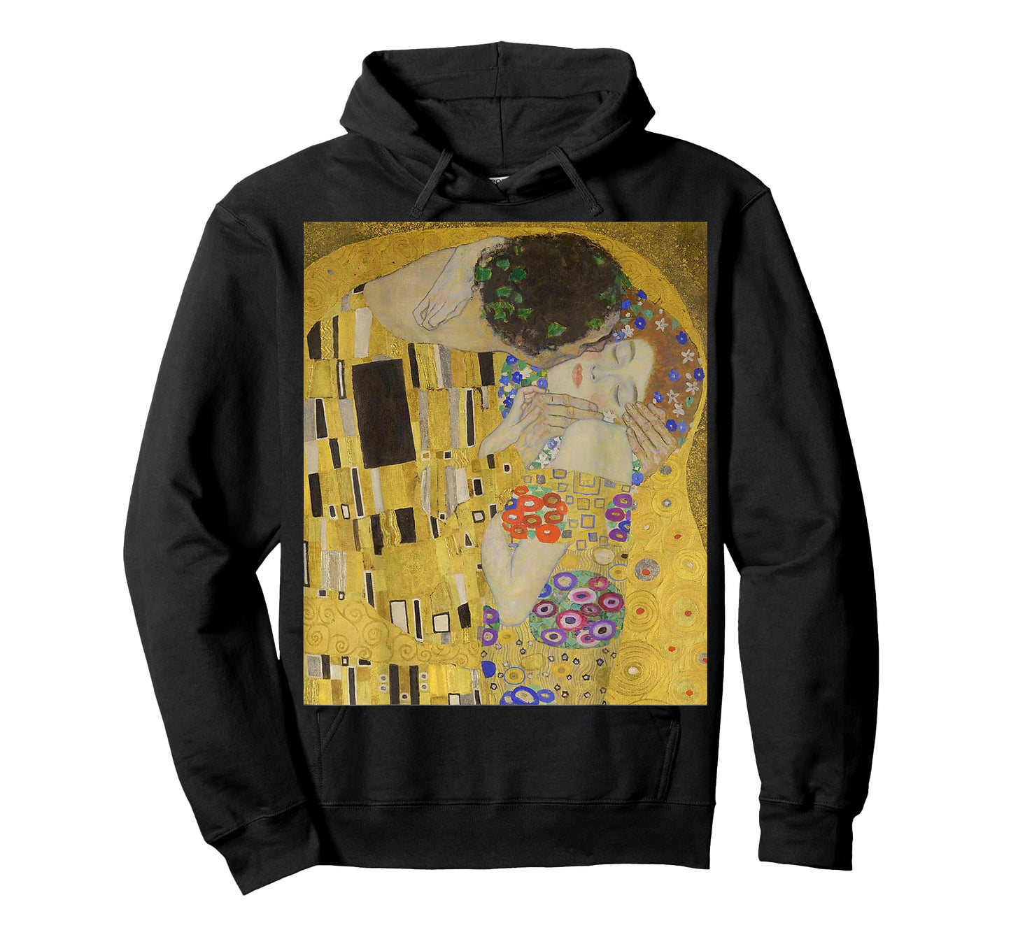 The Kiss or Lovers by Gustav Klimt T Shirt T-Shirt